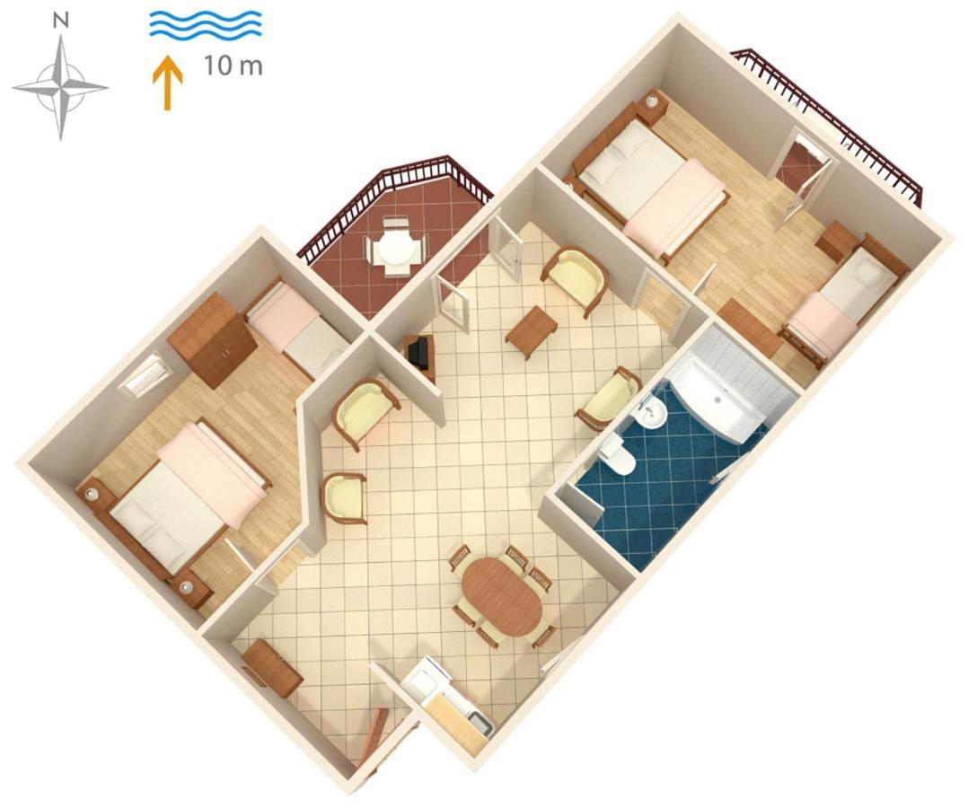 Apartments By The Sea Kraj, Pasman - 3460 מראה חיצוני תמונה